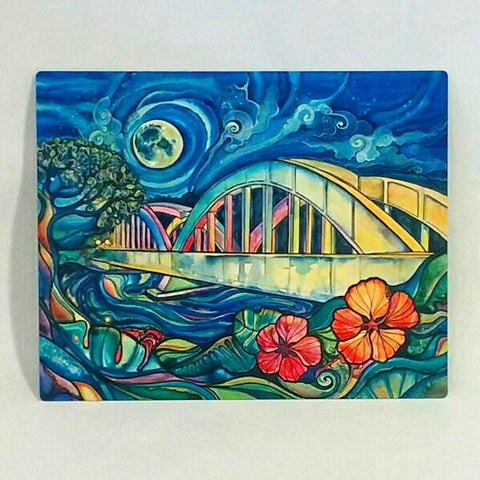 Rainbow Bridge-Aluminum Print
