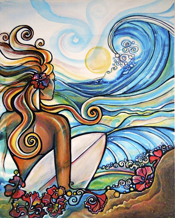 Duel for the Jewel Giclee on Canvas (edition of 50) – Colleen