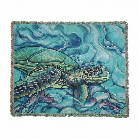 Honu Woven Blanket