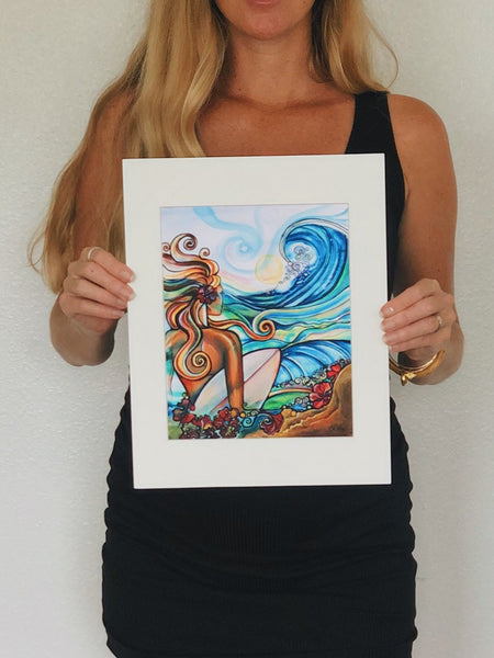 Duel for the Jewel - Matted Print