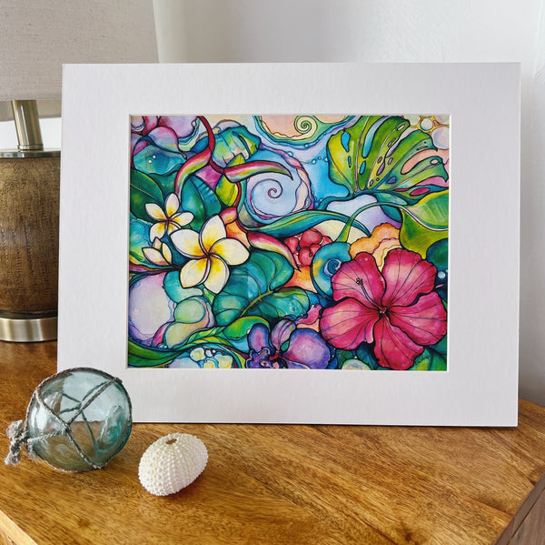 Paradise - Matted  Print