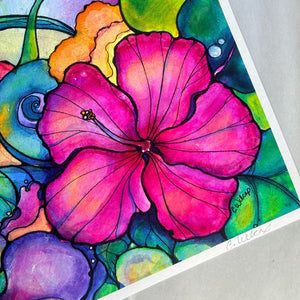 Colleen Wilcox Art-Hawaii based Tropical & Surf Artist