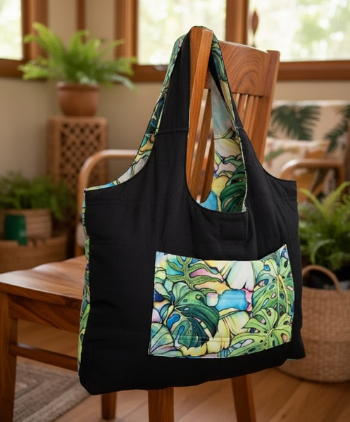 Island O. Tropical Tote Bag
