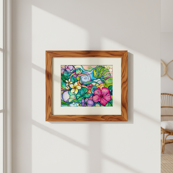 Paradise - Matted  Print