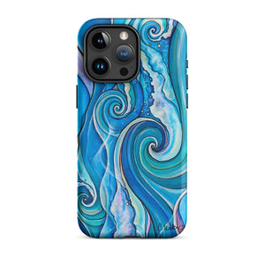 Waves iPhone Case – Colleen Wilcox Art Waves iPhone Case – Colleen Wilcox Art