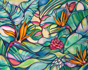 Jungle Wild -Giclee(Canvas Print)