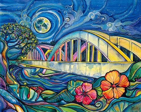 Rainbow Bridge Giclee on Canvas (edition of 50)