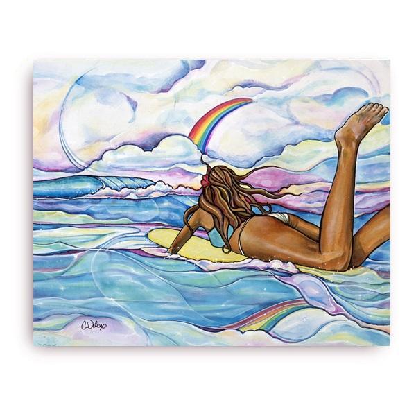 Rainbow's Edge Giclee on Canvas (edition of 50) – Colleen Wilcox Art