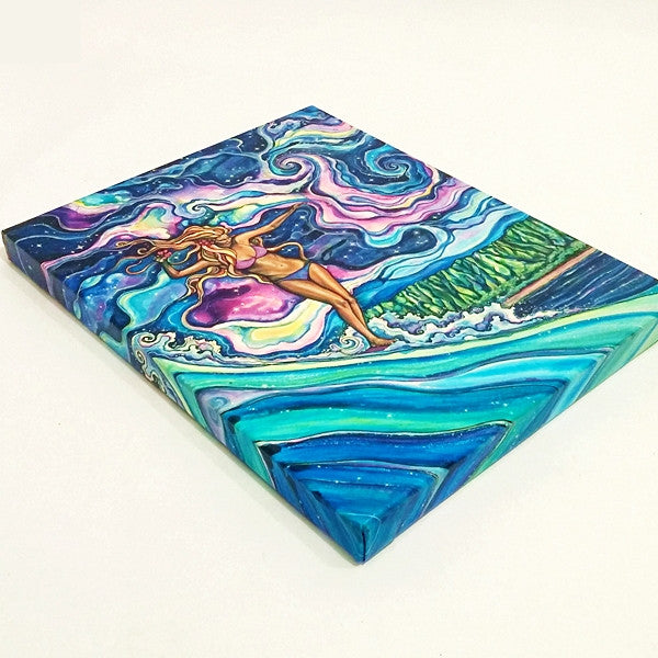 Cosmic Surf Giclee on Canvas (edition of 50)