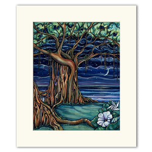 Dreaming Tree - Matted  Print