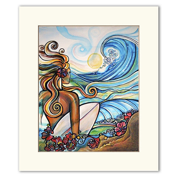 Duel for the Jewel - Matted Print