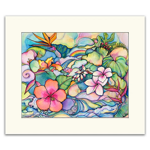 Island Style - Matted  Print