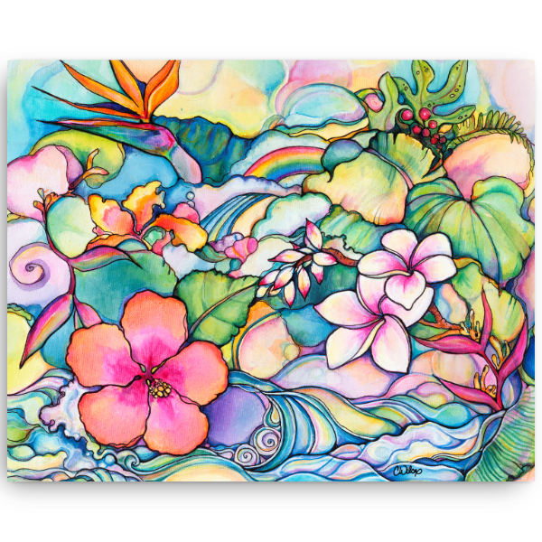 Island Style Giclee on Canvas (edition of 50)