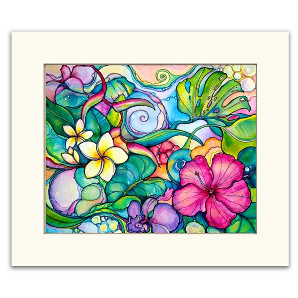 Paradise - Matted  Print