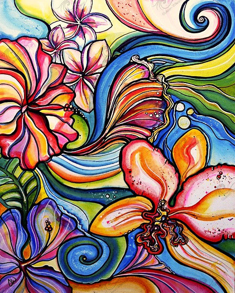 Tropic-Giclee(Canvas Print) – Colleen Wilcox Art